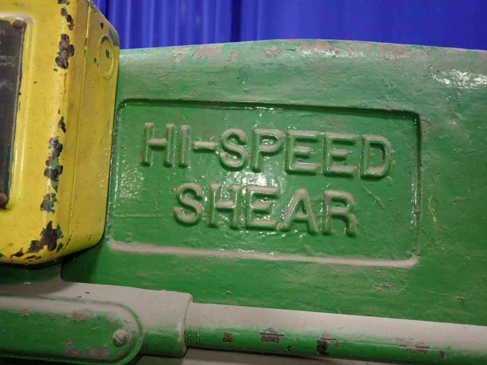 Libert Machine Co Hi-speed Shear