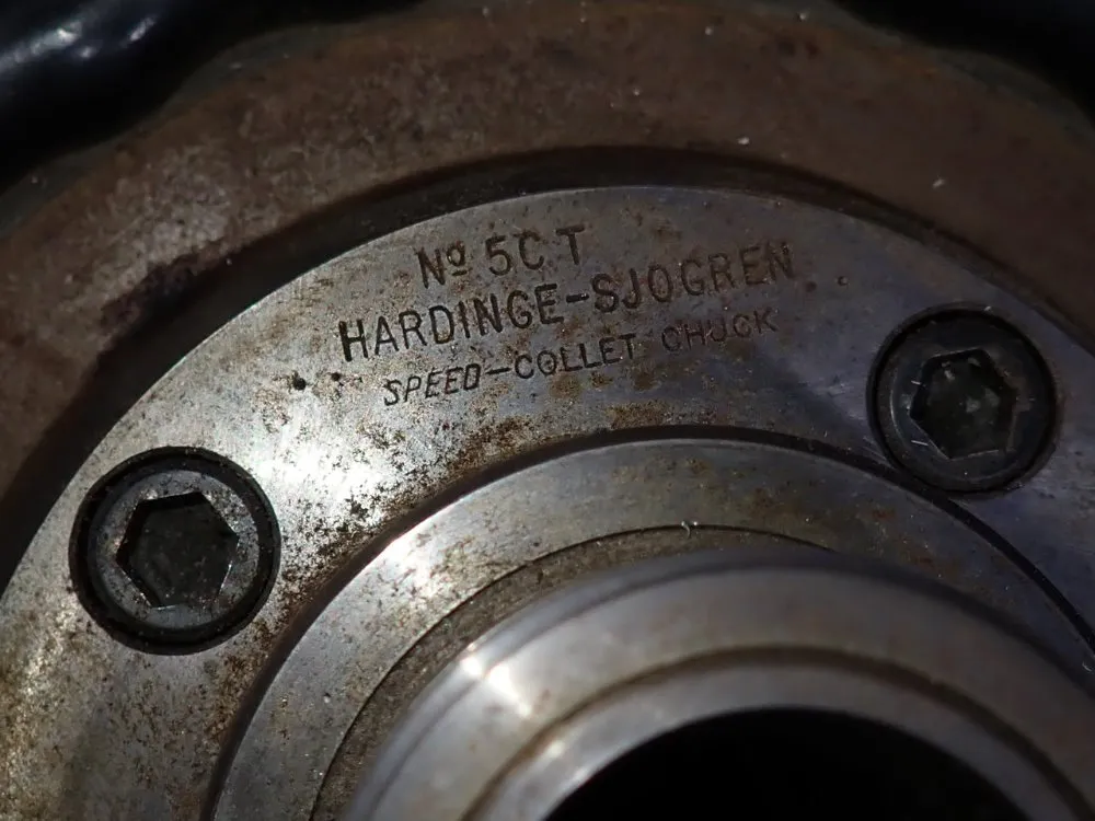 Hardinge Brothers Inc 9" Collet Chuck - 5ct