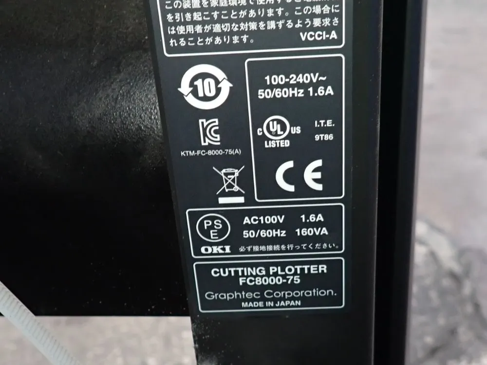 Graphtec Corporation 43 1/2" Cutting Plotter - Fc8000-75