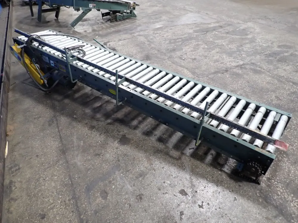 Hytrol 120" X 17" Power Roller Conveyor - 190-acc