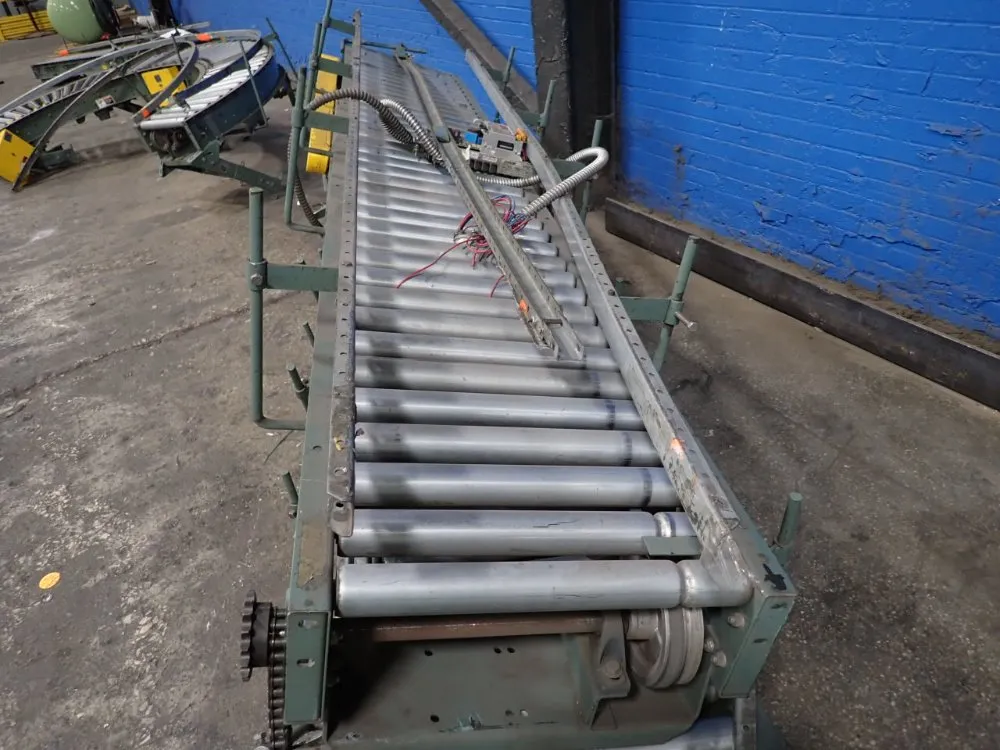 Hytrol 17" X 120" Power Roller Conveyor - 190-acc