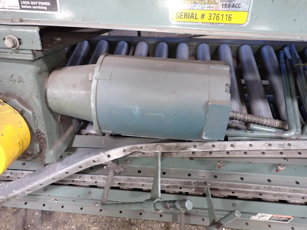 Hytrol 17" X 120" Power Roller Conveyor - 190-acc