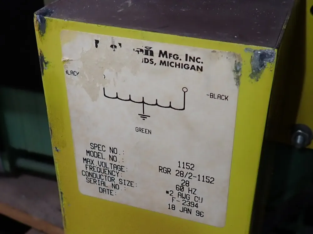 Roman Manufacturing Transformer - Rgr 28/2-1152