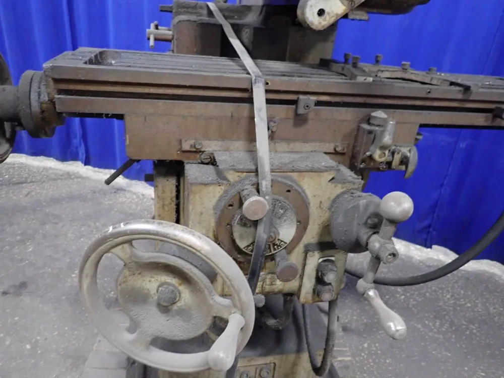 Van Norman 10" X 40 1/2" Horizontal Mill - No.16