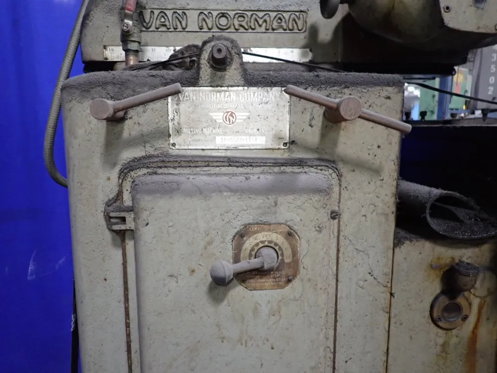 Van Norman 10" X 40 1/2" Horizontal Mill - No.16