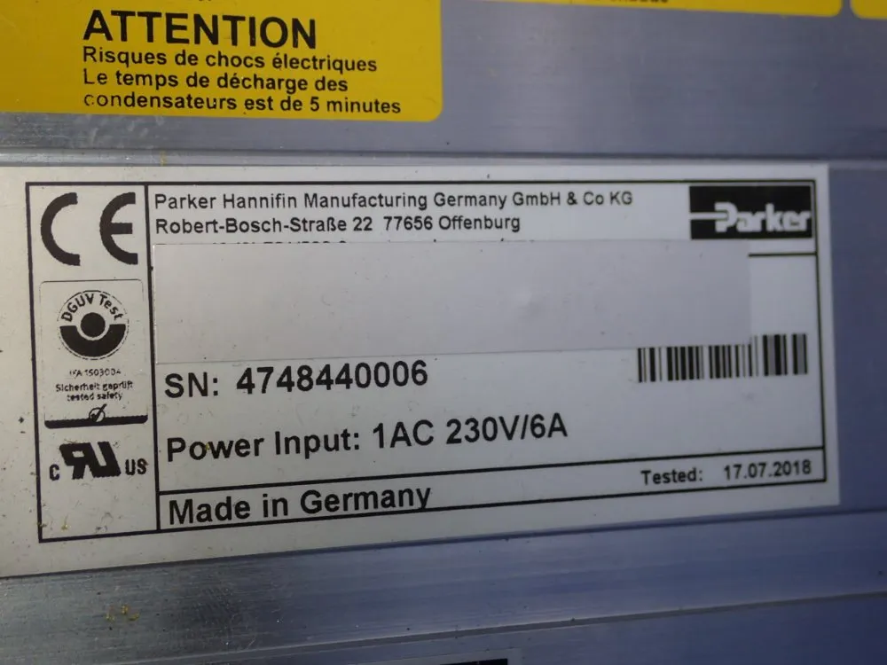 Parker Electrical Components - S025v2f12i31t11m00