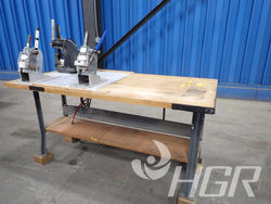 Work Bench With Arbor Presses