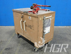 Rolling Storage Cart W/attached Shears Thats Welded On
