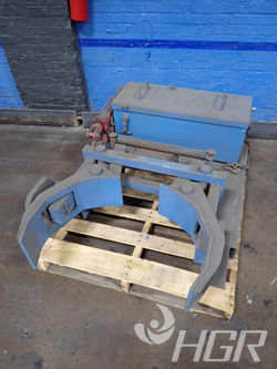Powered Forklift Drum Attachment