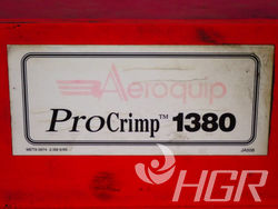 Used Aeroquip Crimper  HGR Industrial Surplus