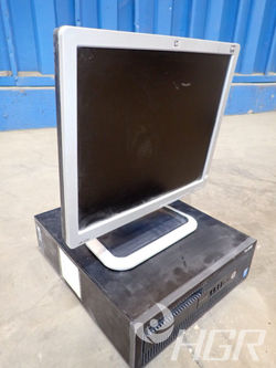Lcd Monitor And Cpu