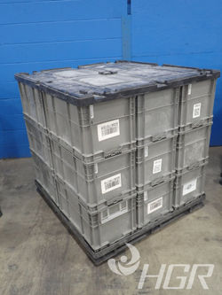 Pallet Of Bins/consumer Packaging