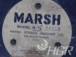 Stencil Machine Marsh 1/2 - arts & crafts - by owner - sale