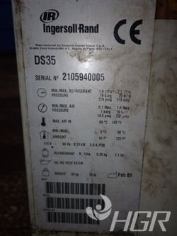 Ds35 2025 ingersoll rand