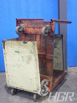 Portable Wooden Bins