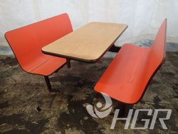 Plymold Seating Dealer Laminated Plastic Booth Seating