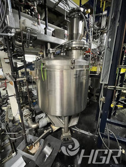 175 Gal Lee Double Motion Vacuum Kettle, S/s, 20/100#