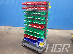 Parts Bin Racks Cart