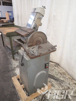 Rockwell belt and disc outlet sander