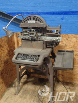 Vintage Electric Graphotype Dog Tag Making Machine