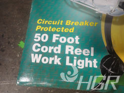 Used Pro Reel Cord Reel/lamp