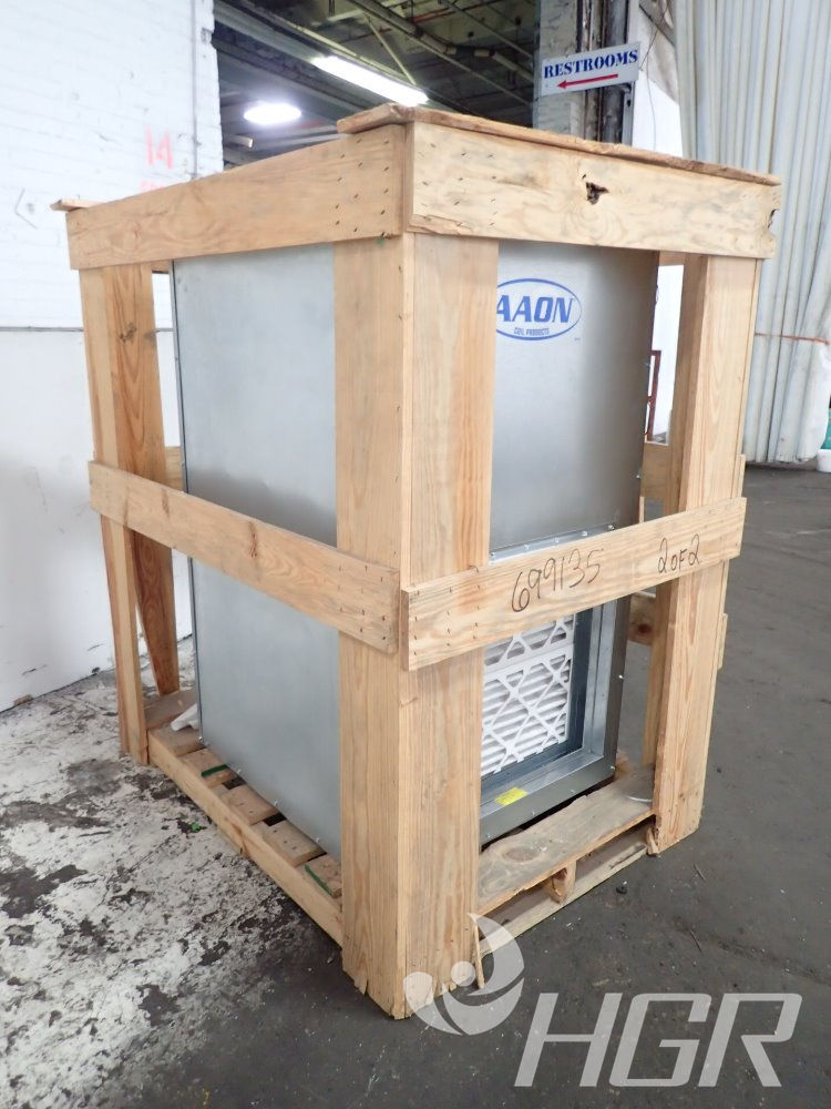 Used Aaon Coil Products Air Handling Unit HGR Industrial Surplus