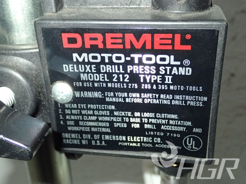 DREMEL MOTO-TOOL DELUXE DRILL PRESS STAND - MODEL 212 TYPE II