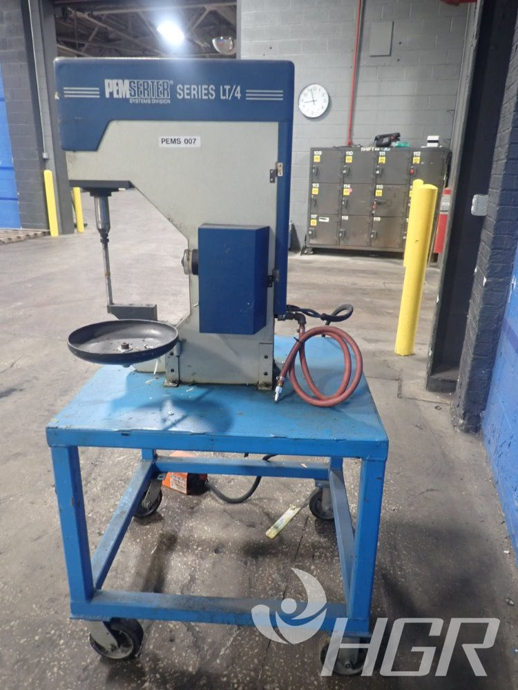 Used Pemserter Insertion Press HGR Industrial Surplus