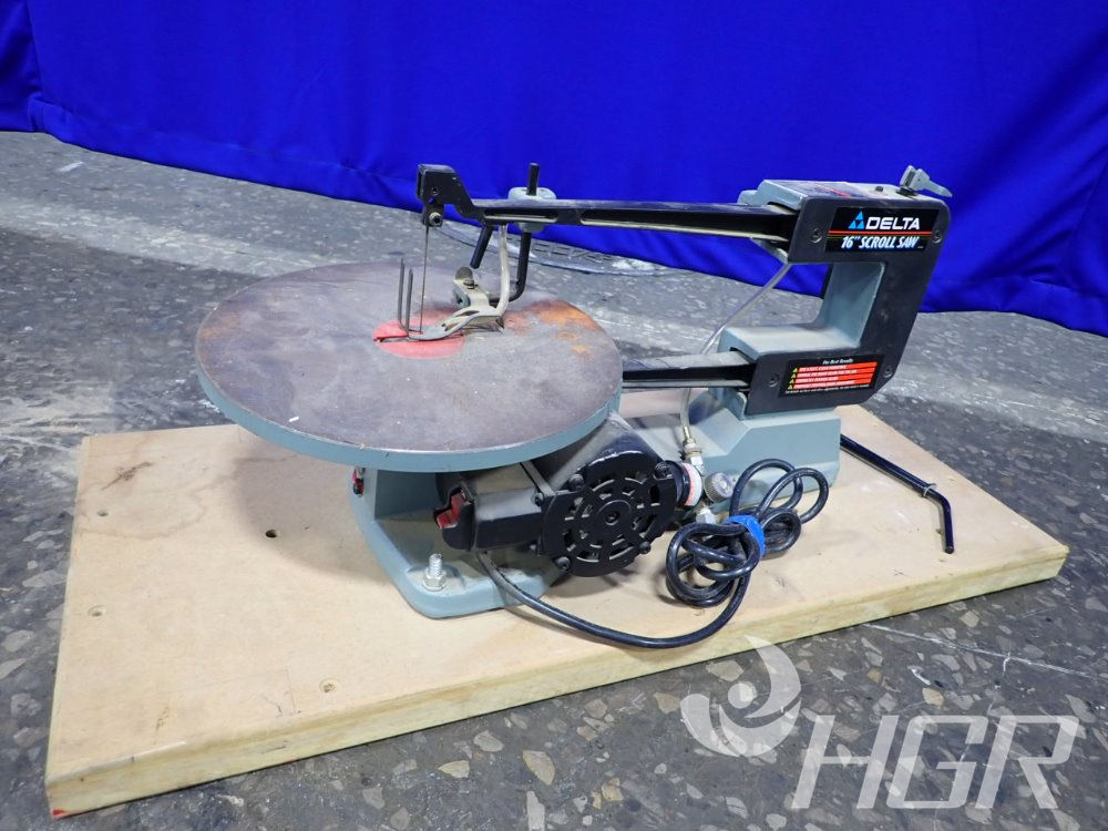 Used Delta 16 Inch Scroll Saw HGR Industrial Surplus