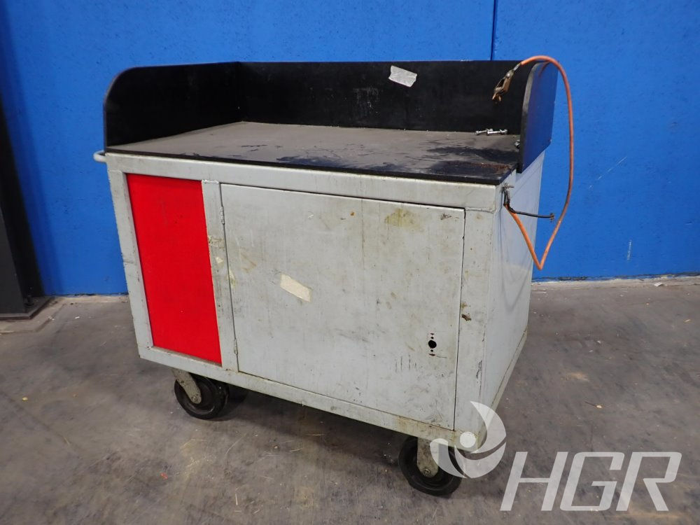 Used Rolling Storage Cart/table HGR Industrial Surplus