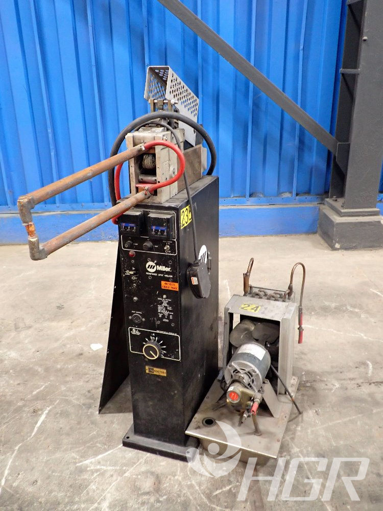 Used Miller Spot Welder/chiller HGR Industrial Surplus