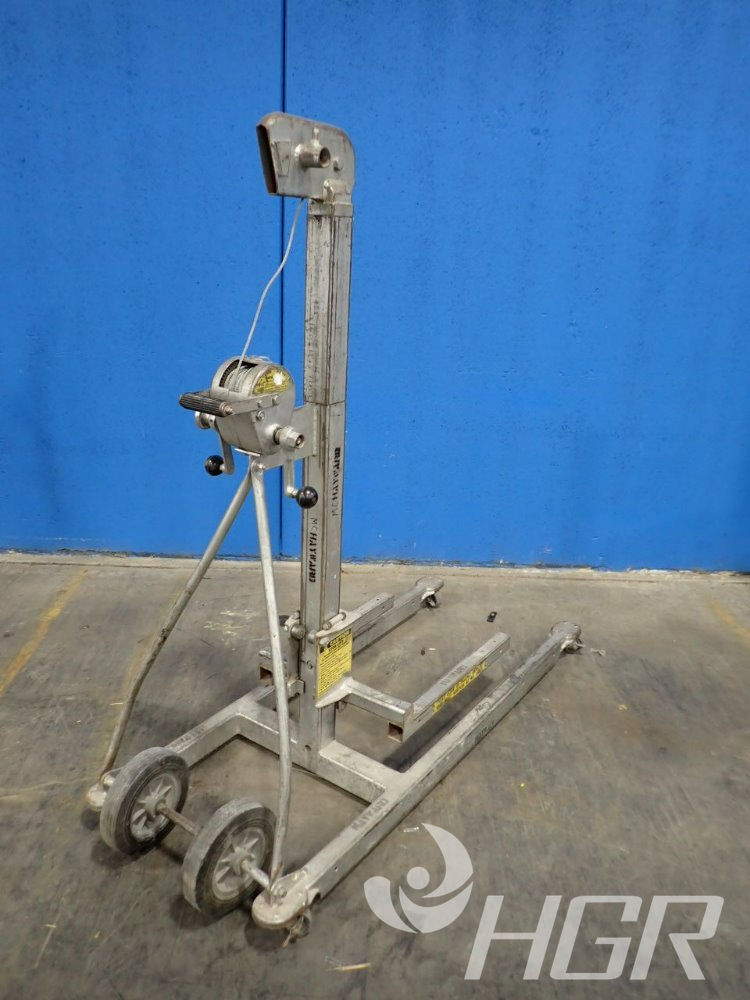 Used Vermette Machine Co. Manually Operated Material Lift HGR