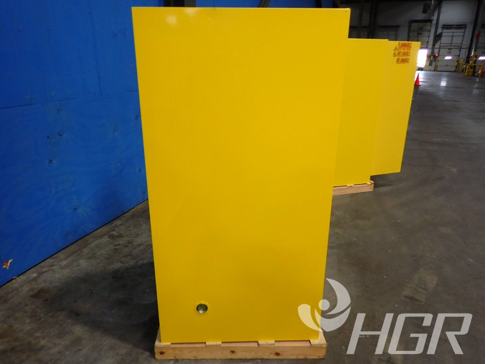 Stackable Flammable Storage Cabinet - Manual Doors, 12 Gallon H-4175M -  Uline