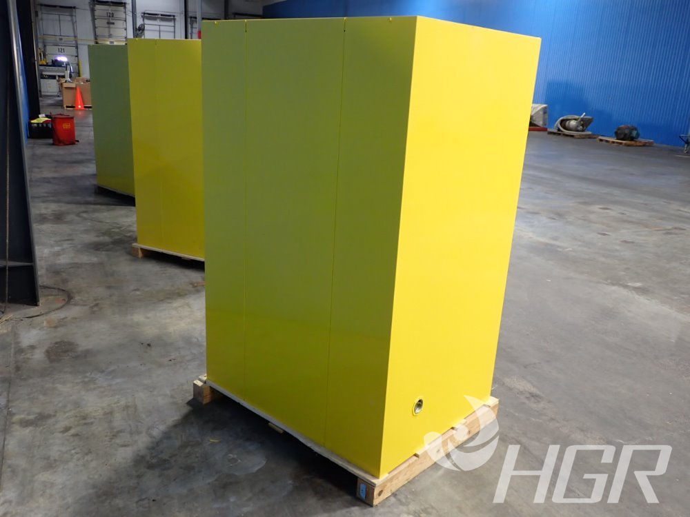 Stackable Flammable Storage Cabinet - Manual Doors, 12 Gallon H-4175M -  Uline