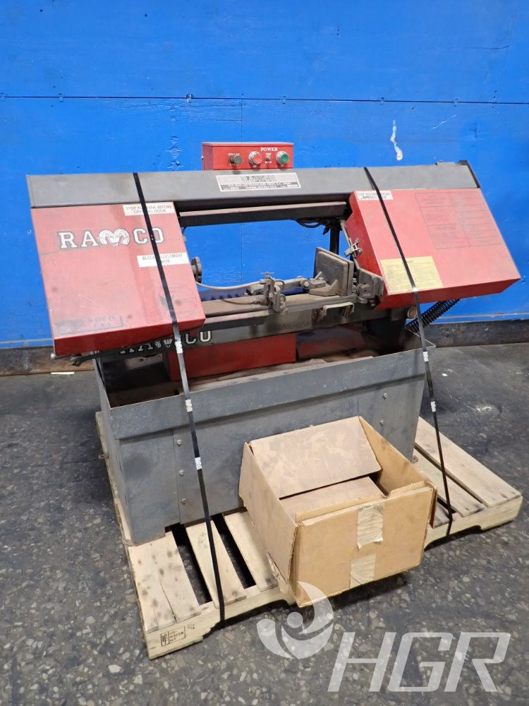Used Ramco Horizontal Band Saw HGR Industrial Surplus