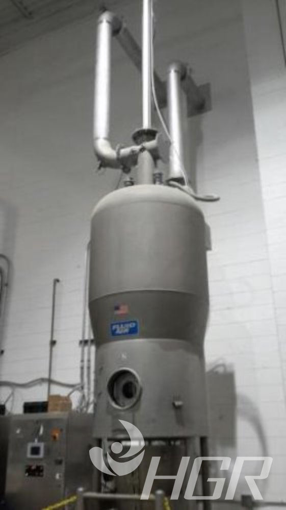 Used Fluid Air Fluidized Bed System HGR Industrial Surplus