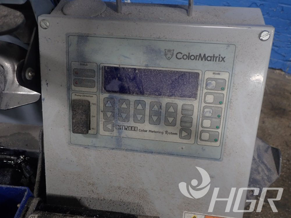 Used Color Matrix Color Metering System HGR Industrial Surplus