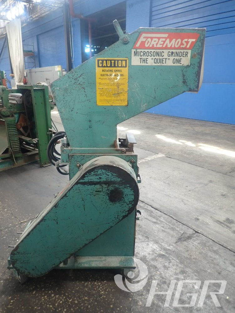 Used Foremost Foremost Granulator HGR Industrial Surplus