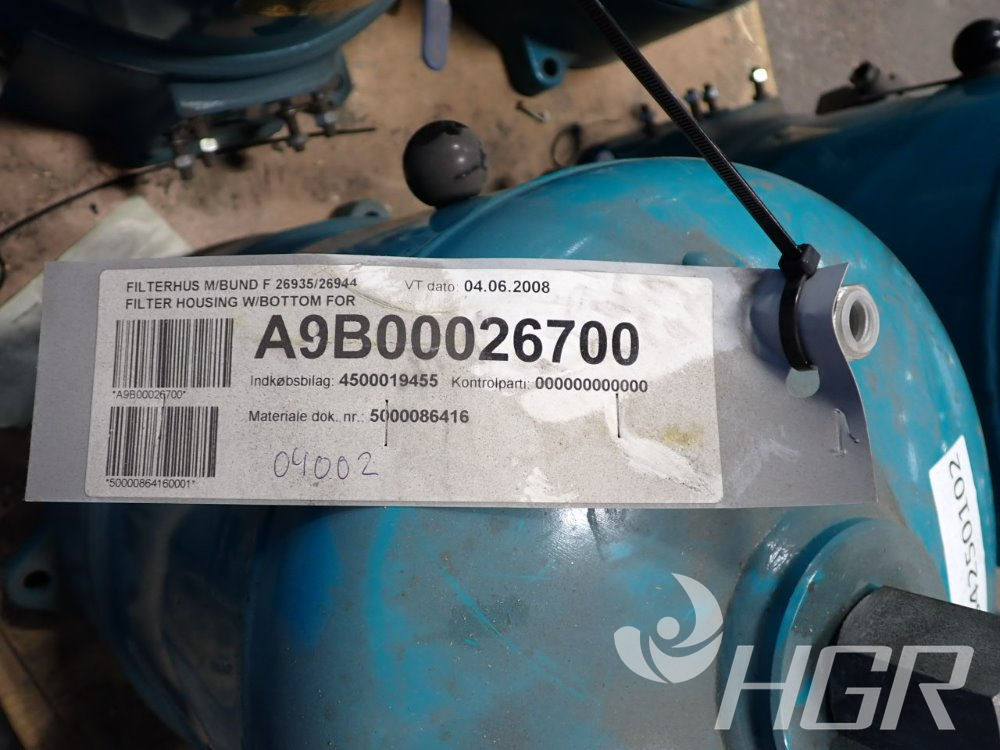 Used Cc Jensen Filter Housing W/bottom HGR Industrial Surplus