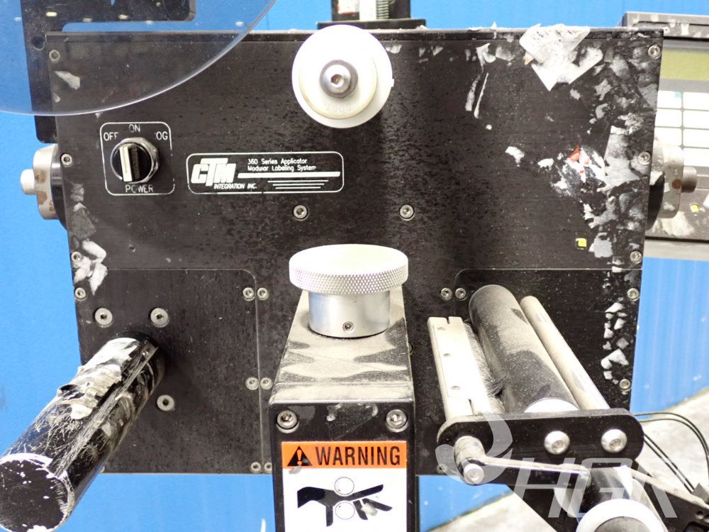 Used Ctm Label Applicator HGR Industrial Surplus