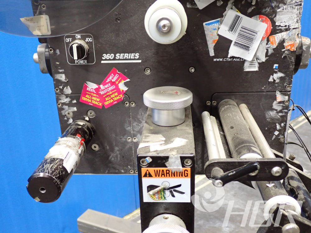 Used Ctm Label Applicator HGR Industrial Surplus