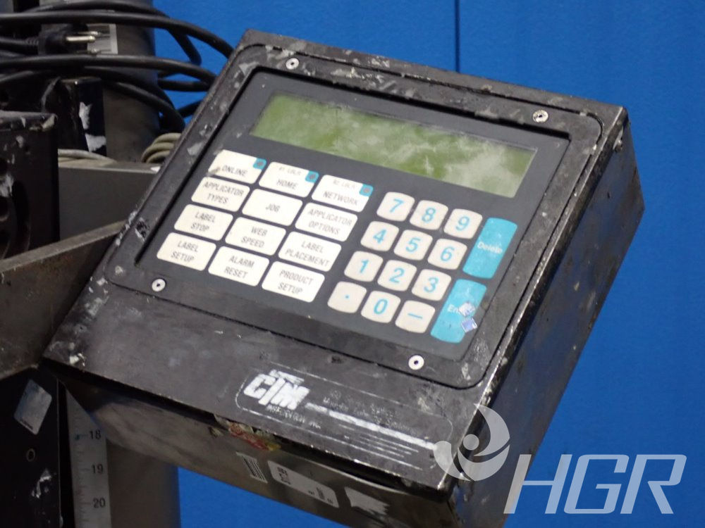 Used Ctm Integration Label Applicator HGR Industrial Surplus