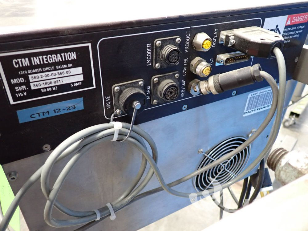 Used Ctm Integration Label Applicator HGR Industrial Surplus