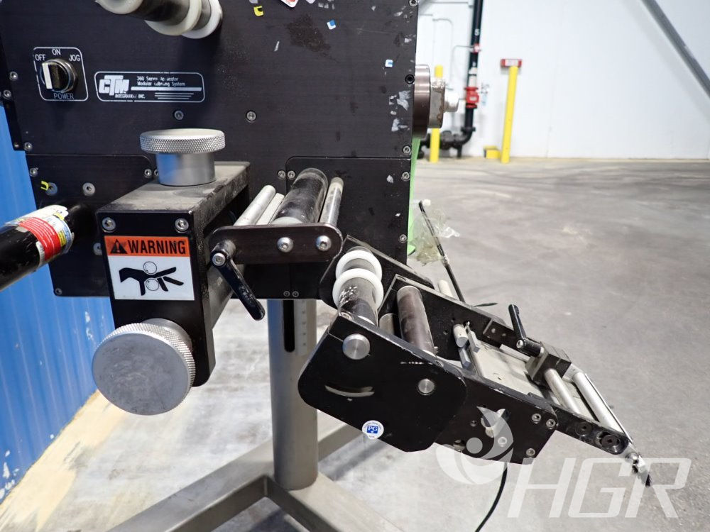 Used Ctm Label Applicator HGR Industrial Surplus