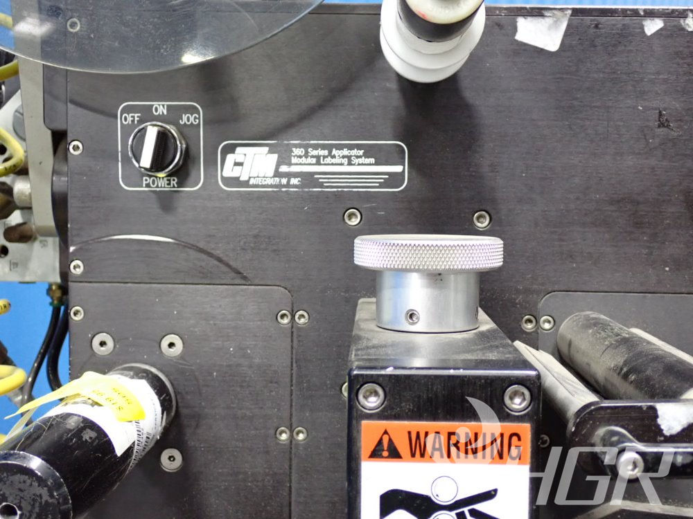 Used Ctm Label Applicator HGR Industrial Surplus