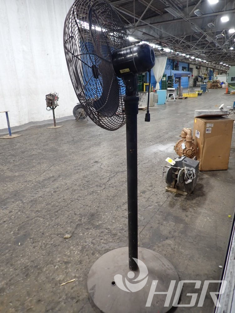 Used Air Master Pedestal Fan | HGR Industrial Surplus