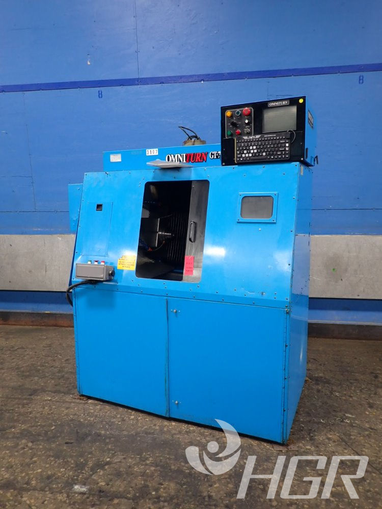 Used Omniturn Omniturn Gt75 CNC Lathe HGR Industrial Surplus
