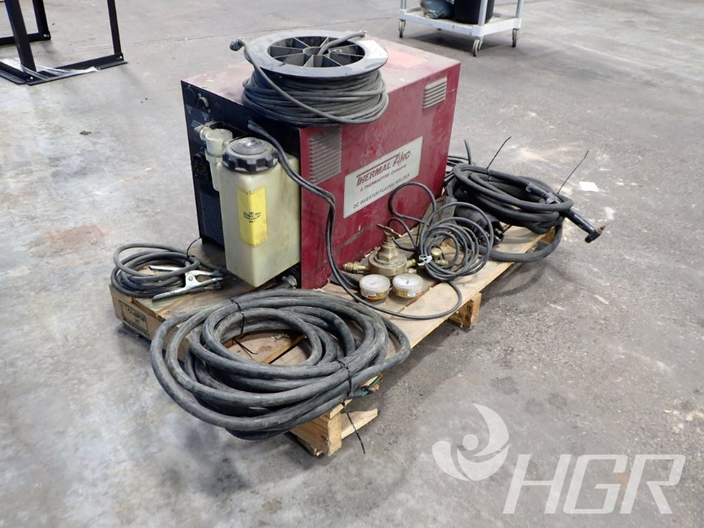 Used Thermal Arc Plasma Welder With Wire Feeder HGR Industrial Surplus