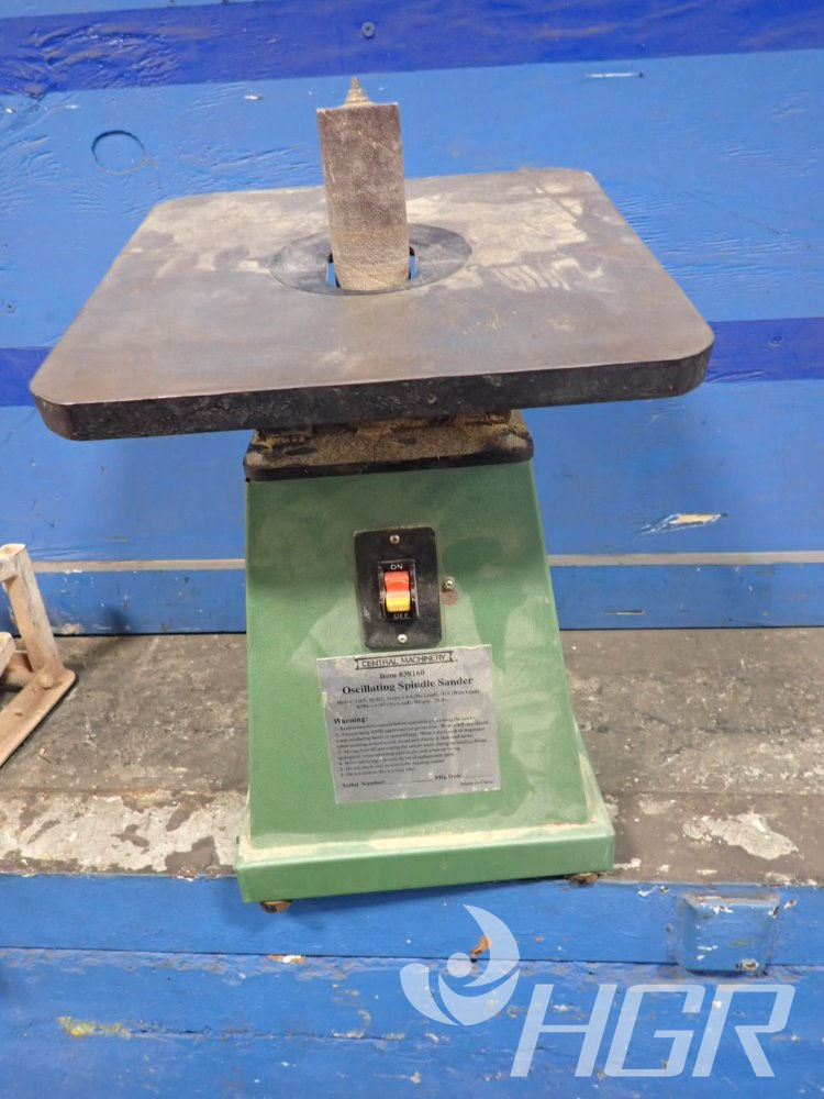 Used Central Machinery Oscillating Spindle Sander HGR Industrial...