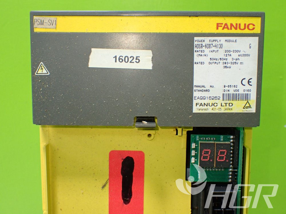 Used A06b-6087-h130 Fanuc A06b-6087-h130 Power Supply Module. 35kw...